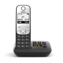 Gigaset A690A Telefon analogowy/DECT Czarny