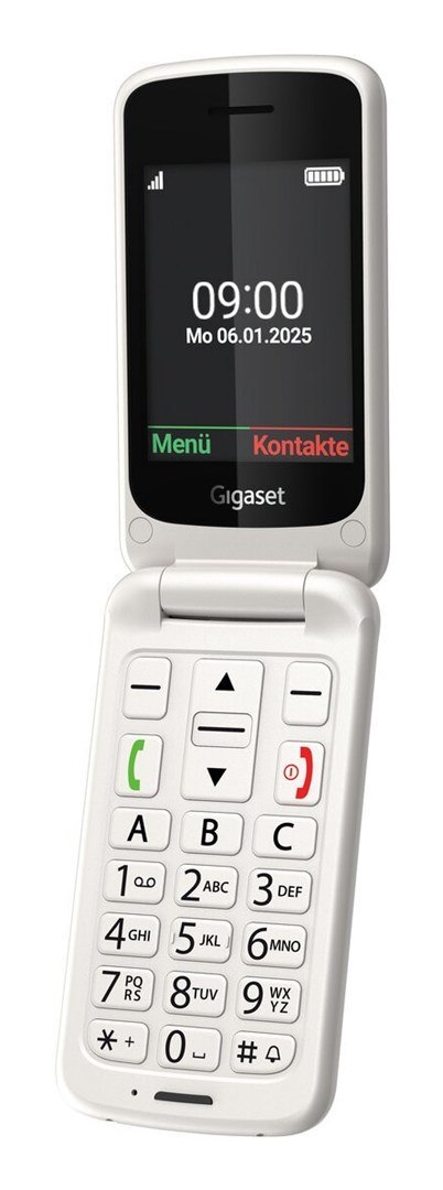 Gigaset GL595 7,11 cm (2.8") 114 g Biały Telefon dla seniora