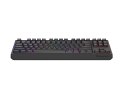 Klawiatura Genesis Thor 230 TKL NKG-2106 Wless (RapidSpeed Wireless, BT, USB) Standardowy (US) Czarna