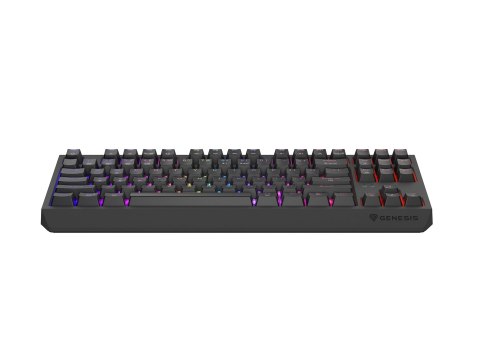 Klawiatura Genesis Thor 230 TKL NKG-2106 Wless (RapidSpeed Wireless, BT, USB) Standardowy (US) Czarna