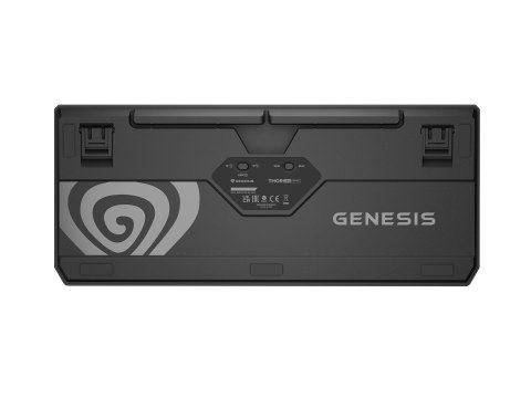 Klawiatura Genesis Thor 230 TKL NKG-2106 Wless (RapidSpeed Wireless, BT, USB) Standardowy (US) Czarna
