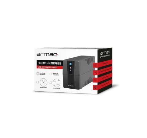 UPS ARMAC HL/650E/LED/V2 HOME LITE LINE-INT 2X230V PL