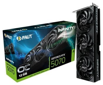 Karta graficzna - Palit GeForce RTX 5070 Infinity 3 12GB OC DLSS 4
