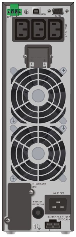 PowerWalker VFI 3000 TGS zasilacz UPS Podwójnej konwersji (online) 3 kVA 2700 W 3 x gniazdo sieciowe