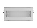 SZAFA INSTALACYJNA RACK WISZĄCA 19" 4U 600X450 SZARA DRZWI PERFOROWANE LANBERG (FLAT PACK)