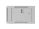 SZAFA INSTALACYJNA RACK WISZĄCA 19" 4U 600X450 SZARA DRZWI PERFOROWANE LANBERG (FLAT PACK)