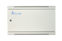 Extralink Szafa rack 6U 600x450 ASP Szara montowana na ścianie, drzwi blaszane pełne