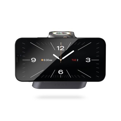 Słuchawki ZENS Nightstand Charger Pro 2 - Smartfon - Smartwatch AC Bezprzewodowe ładowanie Szybkie ładowanie w pomieszczeniu