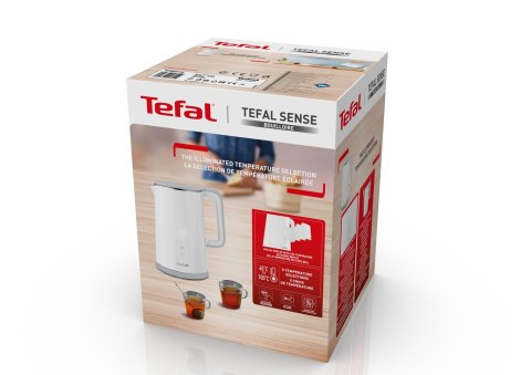 Tefal Sense KO6931 czajnik elektryczny 1,5 l 1800 W Biały