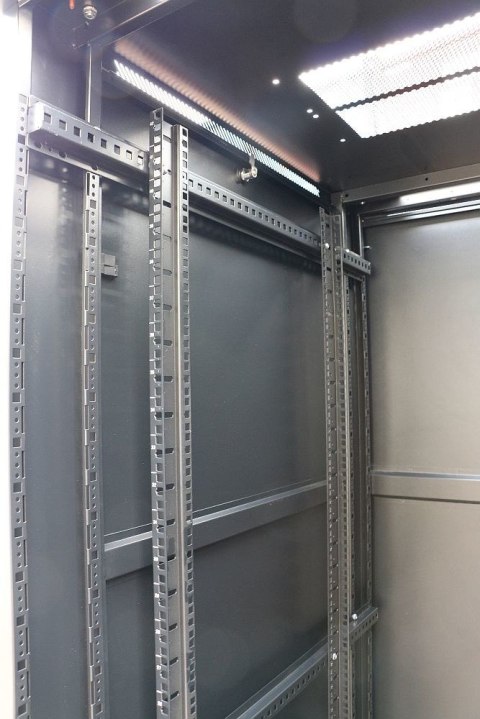 Extralink Szafa rack 42U 600x800 Czarna stojąca