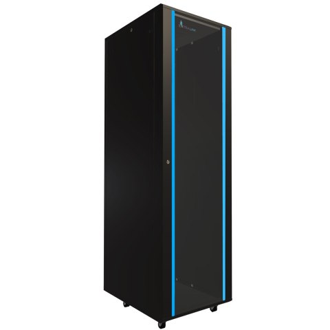 Extralink Szafa rack 42U 600x800 Czarna stojąca