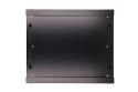 Extralink Szafa rack 9U 600x600 Czarna montowana na ścianie