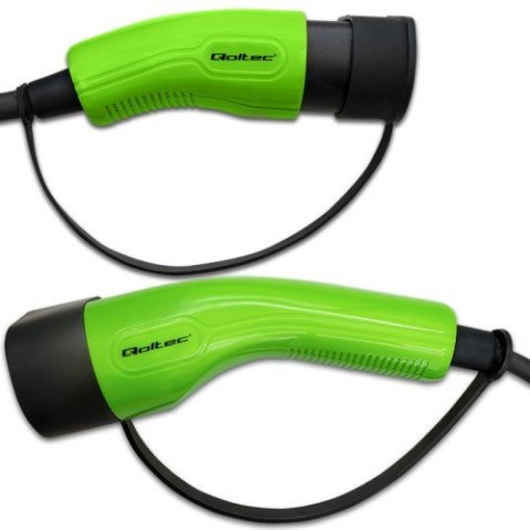 Kabel do ładowania pojazdów elektrycznych Qoltec 52472 Czarny Typ 2 5 m