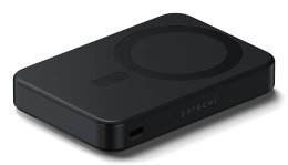 Powerbank Satechi OntheGo Powerbank 10K - magnetyczny powerbank z podstawką 10k mAh kompatybilny z MagSafe i Qi2 (black)