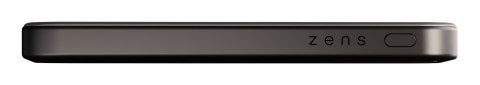 ZENS Slim Qi2 Aluminium Powerbank - magnetyczny powerbank 5000 mAh kompatybilny z MagSafe i Qi2 (black)