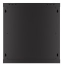 SZAFA INSTALACYJNA RACK WISZĄCA 19" 12U 600X450 CZARNA DRZWI PERFOROWANE LANBERG (FLAT PACK)