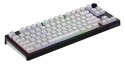 Klawiatura dla graczy Hator Skyfall 80 bezprzewodowa mechaniczna biało-czarna