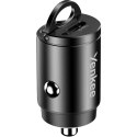 YENKEE Ładowarka samochodowa CAR 01 Power Delivery 30W 2xUSB-C