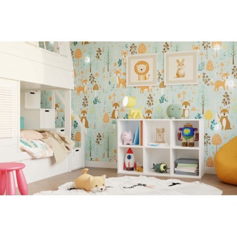 REGAŁ MALAX MINI 2X3 BIEL