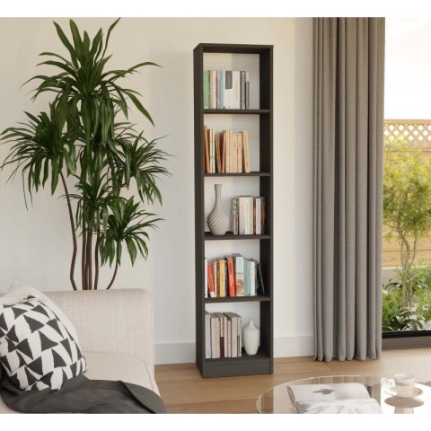 REGAŁ NA KSIĄŻKI 40 CM ANTRACYT