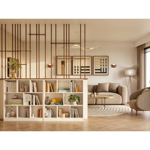 REGAŁ FIESTA 8P BIEL