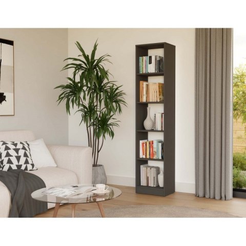 REGAŁ NA KSIĄŻKI 40 CM ANTRACYT