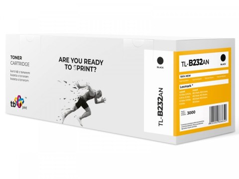 TB Print Toner do Lexmark MB2338 TL-B232AN BK 100% nowy