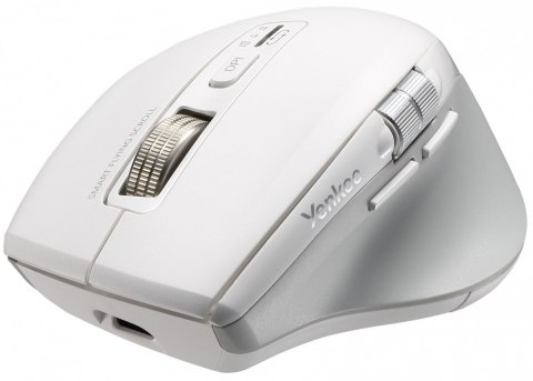 YENKEE Mysz bezprzewodowa, akumulator, Dual 2xBT +USB2,4G Flying Scroll