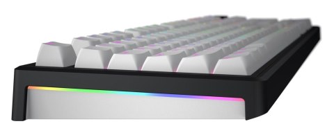 Klawiatura dla graczy Hator Skyfall 100 Wireless biało-czarna