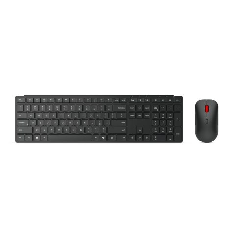 Zestaw klawiatura + mysz Lenovo Wireless Multi-Mode Pro Combo Keyboard and Mouse 6000 (US Euro) czarny