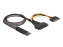 Adapter NVMe Delock M.2 Key M zu U.2 SFF-8639 NVMe Adapter 50cm