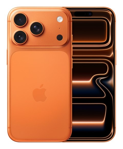 Apple iPhone 17 Pro 16 cm (6.3") Dual SIM iOS 26 5G USB Type-C 256 GB Pomarańczowy