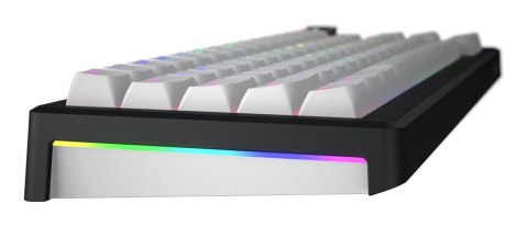 Klawiatura dla graczy Hator Skyfall 65 Wireless biało-czarna