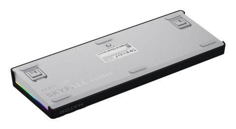 Klawiatura dla graczy Hator Skyfall 65 Wireless biało-czarna