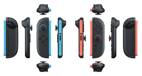 Nintendo Joy-Con 2 Czarny, Niebieski, Czerwony Bluetooth Joystick Analogowa/Cyfrowa Nintendo Switch 2