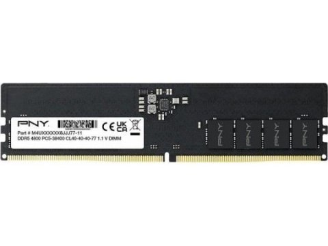 Pamięć RAM PNY 16GB DDR5 4800MHz CL40 bulk