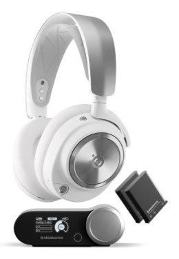 Steelseries 61525 słuchawki/zestaw słuchawkowy Przewodowa Opaska na głowę Gaming USB Type-C Biały