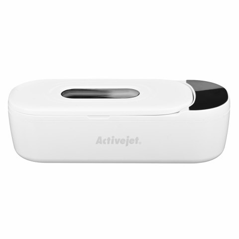 Myjka ultradźwiękowa UV Activejet AUC-200 do protez, okularów i biżuterii, biała.