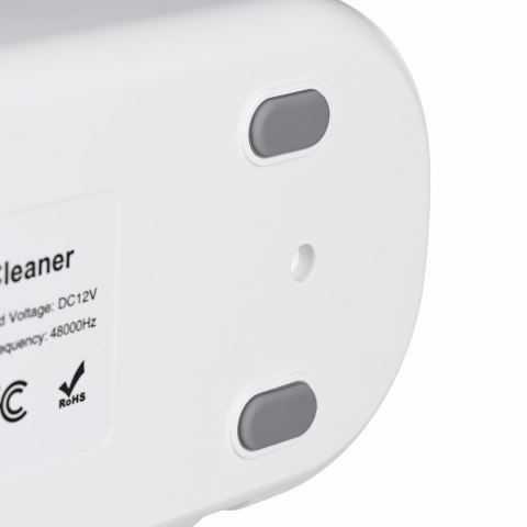 Myjka ultradźwiękowa UV Activejet AUC-200 do protez, okularów i biżuterii, biała.