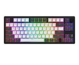 Klawiatura dla graczy Hator Skyfall 80 PRO bezprzewodowa mechaniczna szaro-czarna