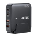 UNITEK ŁADOWARKA BIURKOWA GAN 100W 2XUSB-A 2XUSB-C CZARNA