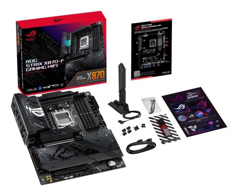 ASUS ROG STRIX X870-F GAMING WIFI AMD X870 Gniazdo AM5 ATX
