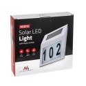 Maclean Lampa solarna MCE172 numer domu LED