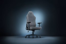 Wielowarstwowa tkanina Razer/stal Fotel do gier Iskur V2 X Jasnoszary