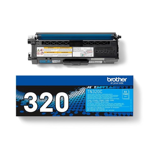 Brother TN-320C kaseta z tonerem 1 szt. Oryginalny Cyjan