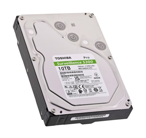 HDD Toshiba S300 Pro 10TB 3,5" SATA MD10ADA10TV