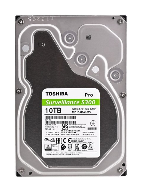 HDD Toshiba S300 Pro 10TB 3,5" SATA MD10ADA10TV