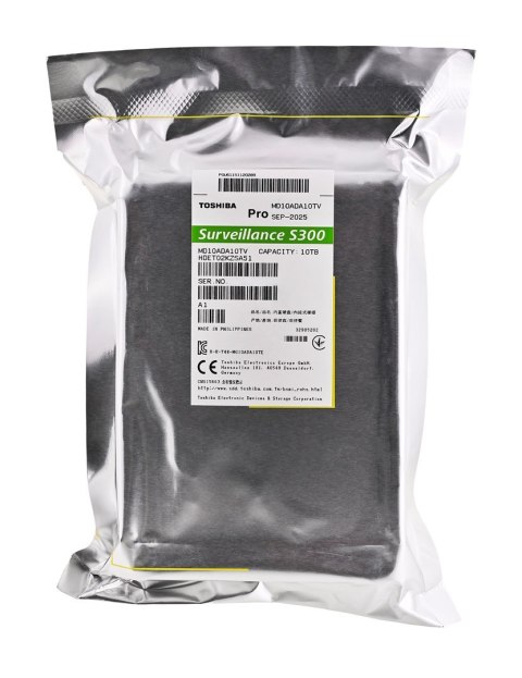 HDD Toshiba S300 Pro 10TB 3,5" SATA MD10ADA10TV