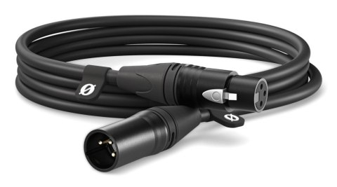 RODE XLR3M kabel audio 3 m XLR Czarny