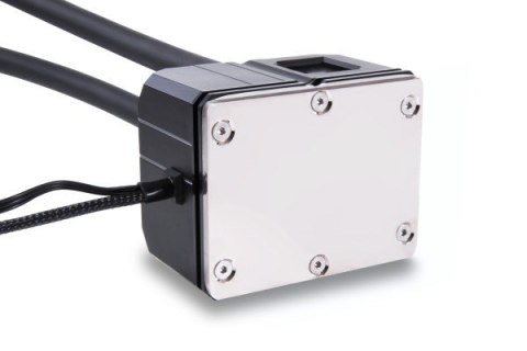 Alphacool Pro Aurora 420 CPU AIO Procesor Zestaw do chłodzenia płynami 14 cm Czarny, Biały